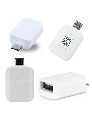 SAMSUNG ADAPTADOR OTG USB - MICRO-USB WHITE (GH96-09728A)
