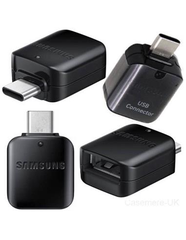 SAMSUNG ADAPTADOR OTG USB - USB-C BLACK (GH98-41288A)