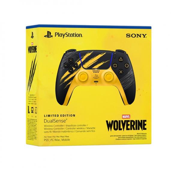 Sony PS5 Dualsense Mando Inalámbrico Marvel Wolverine Limited Edition