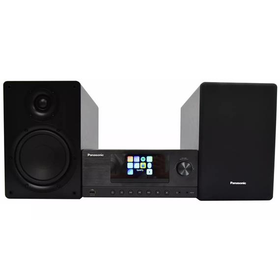 Panasonic SC-PMX112E-K Microcadena 180w con CD, DAB+ y FM y Bluetooth® - Negro
