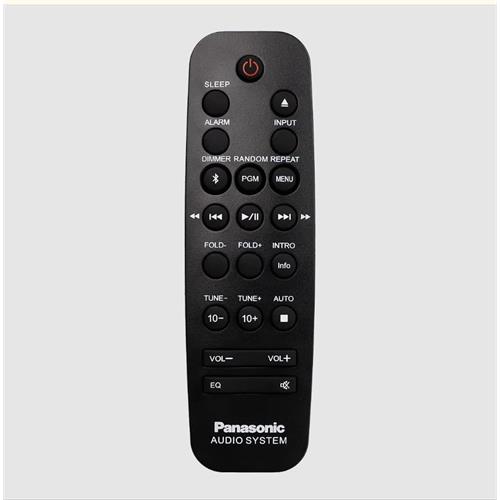 Panasonic SC-PMX112E-K Microcadena 180w con CD, DAB+ y FM y Bluetooth® - Negro