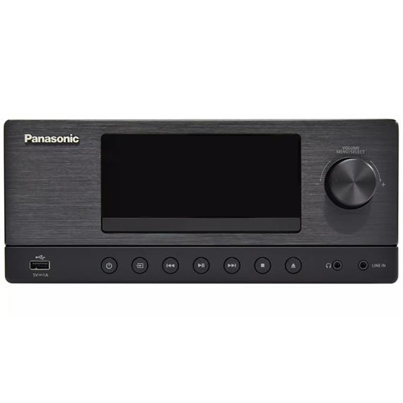 Panasonic SC-PMX112E-K Microcadena 180w con CD, DAB+ y FM y Bluetooth® - Negro