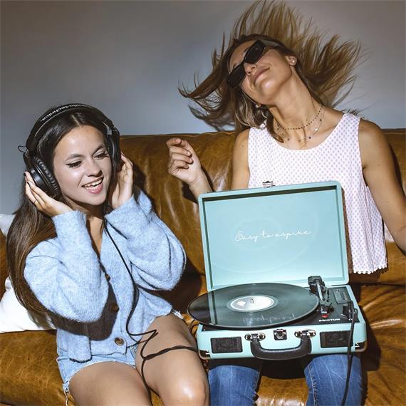 Prixton VC400 Tocadiscos Verde Menta