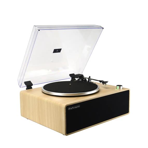 Prixton Tocadiscos Symphony con Sonido Estereo y Cámara Acústica