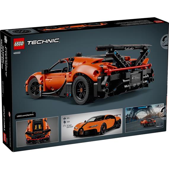 LEGO 42222 Bugatti Chiron Pur Sport Hypercar