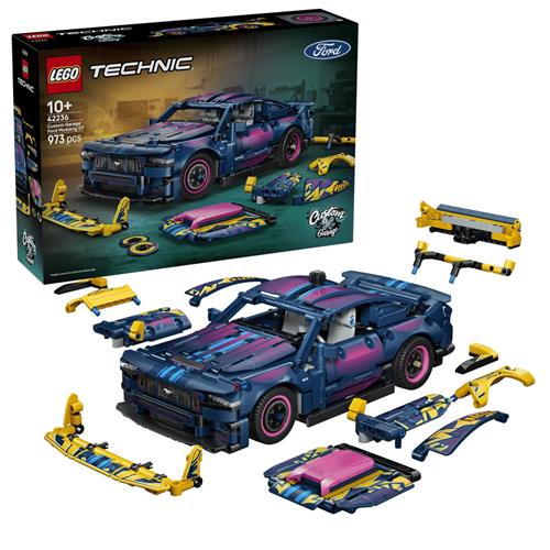 LEGO 42236 Custom Garage Ford Mustang GT Car