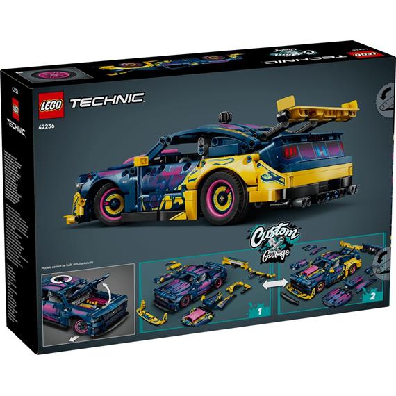 LEGO 42236 Custom Garage Ford Mustang GT Car