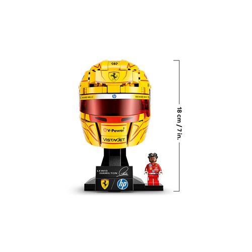 LEGO 43022 Scuderia Ferrari HP Lewis Hamilton Helmet