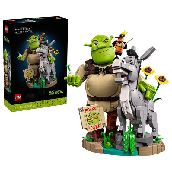 LEGO 72423 Shrek, Donkey & Puss in Boots