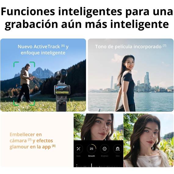 Dji Osmo Pocket 4 Standard Combo Cámara Estabilizada 4K