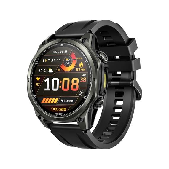 Doogee Anywise W1 Negro 1,43" AMOLED GPS Dual Llamadas Bluetooth +178 deportes