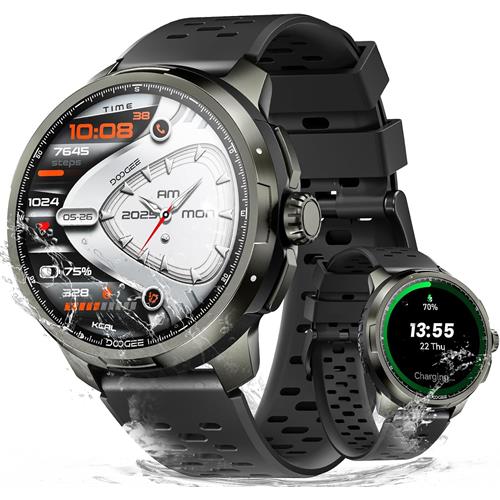Doogee Anymoving M1 Gris 1,5" AMOLED GPS Dual Bluetooth +170 deportes