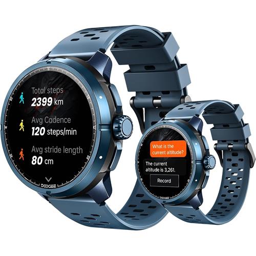 Doogee Anymoving M1 Pro Azul 1,5" AMOLED GPS Dual Bluetooth +170 deportes