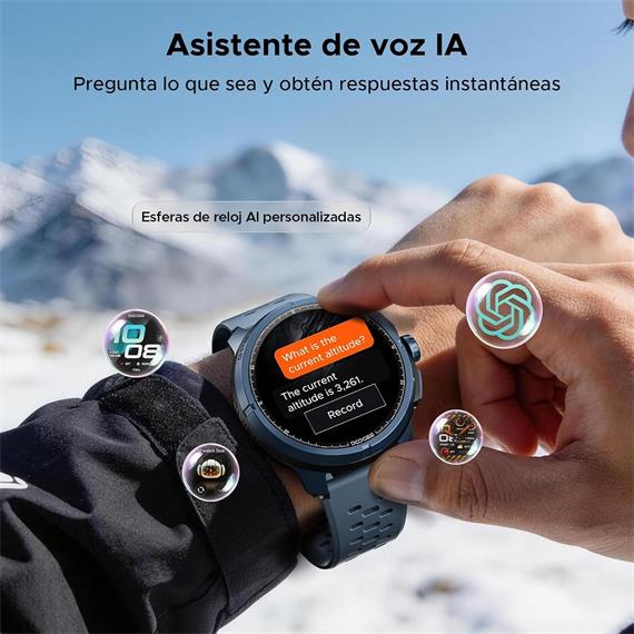 Doogee Anymoving M1 Pro Azul 1,5" AMOLED GPS Dual Bluetooth +170 deportes