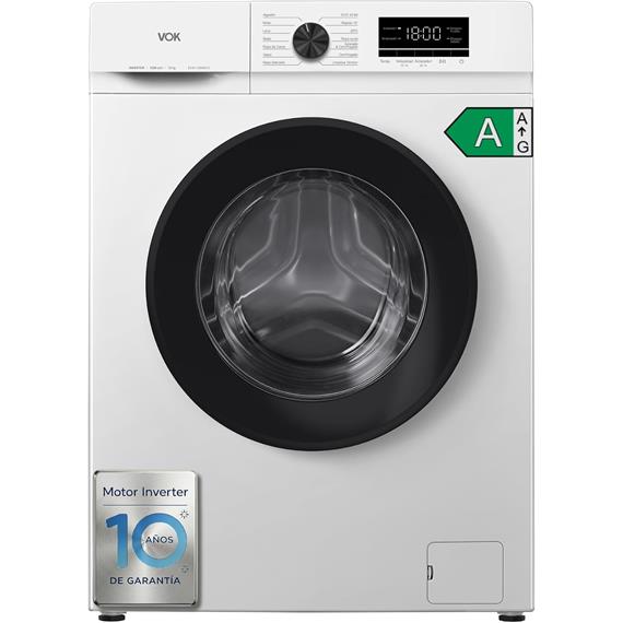 VOK EVW-12BAW12 Lavadora 12KG 1200RPM INV Display EF.A