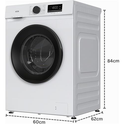 VOK EVW-12BAW12 Lavadora 12KG 1200RPM INV Display EF.A