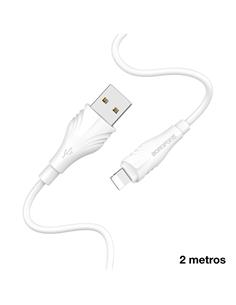 Cable USB a Lightning 2 m Borofone BX18 Blanco