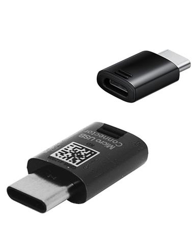 SAMSUNG ADAPTADOR MICRO - USB-C BLACK (GH96-12330A)