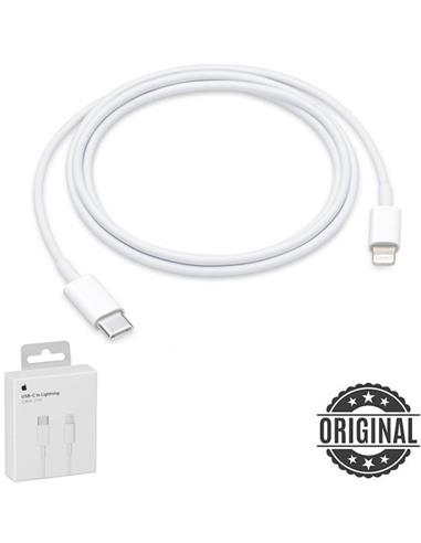 APPLE Cable USB-C a conector Lightning 1 Metro (MQGJ2ZM/A)