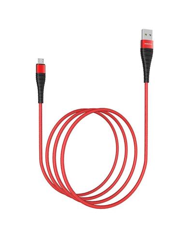 BOROFONE BX32 CABLE MUNIFICENT RED (MICRO)