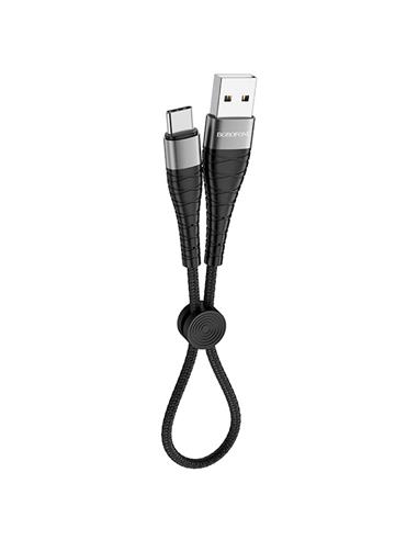 Cable USB a USB-C 25cm Borofone BX32 Munificent Negro