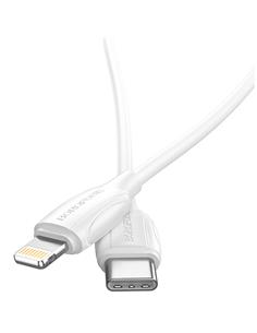 Cable USB-C a Lightning 1 m 20W / 3 Amp Borofone BX19 Blanco