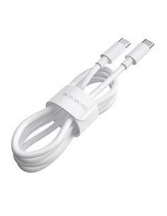 Cable USB-C a USB-C 2 m 100W Borofone BX44 Blanco