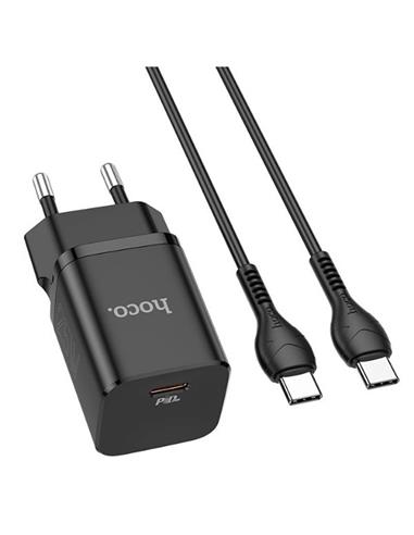 Hoco N19 Cargador PD25W USB-C con cable USB-C