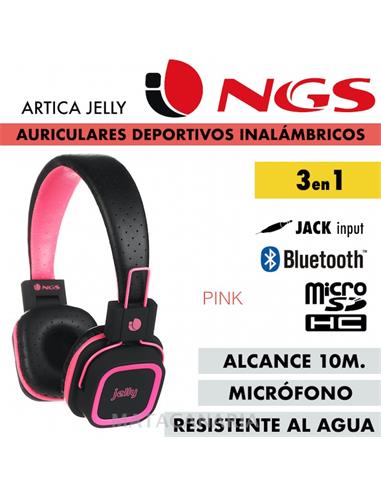 NGS ARTICA JELLY AUR BLUETOOTH MP3 PINK