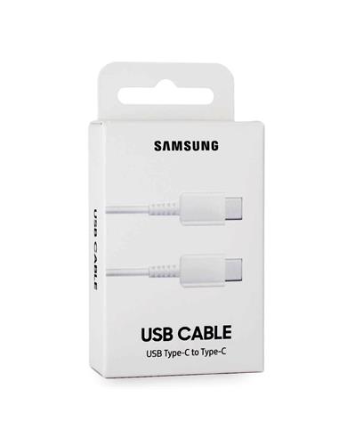 Samsung Cable Type C- Type C 1m Blanco (EP-DA705BWE)