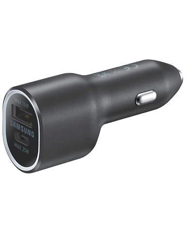 Cargador Coche USB y USB-C 40W Samsung (EP-L4020NBE) Negro