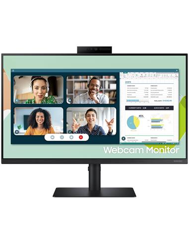 Monitor 23.8" Samsung S24A400U FHD  Altavoces y HUB