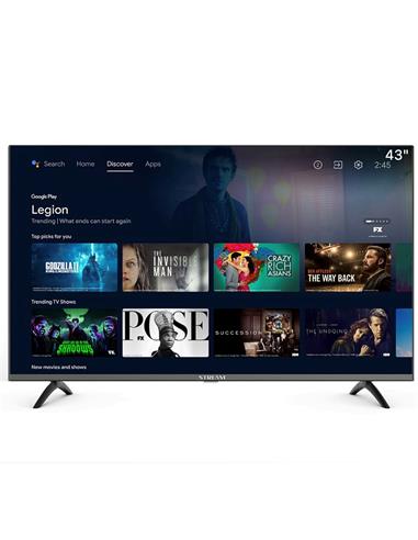 Televisor 43" Stream System Android tv + Google Assistant (S43A50FHD)