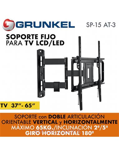 GRUNKEL SP-15 AT-3 SOPORTE TV ARTICULADO 32-65