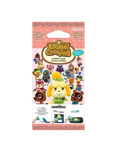 Nintendo Pack 3 Tarjetas Amiibo Animal Cross 4