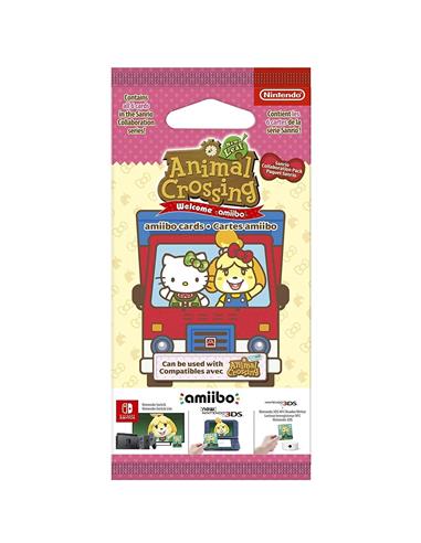 Nintendo Pack 6 Tarjetas Amiibo Animal Crossing Hello Kitty