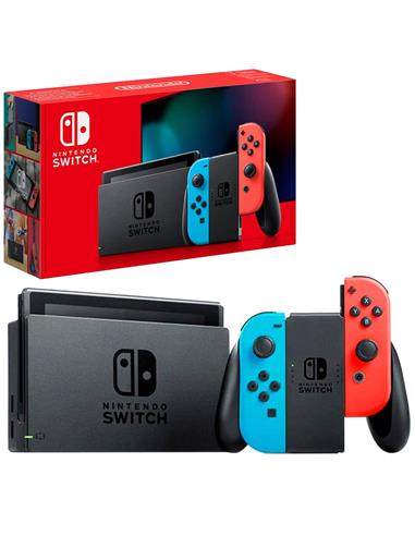 Nintendo Switch V2 Consola Neón Azul/Rojo