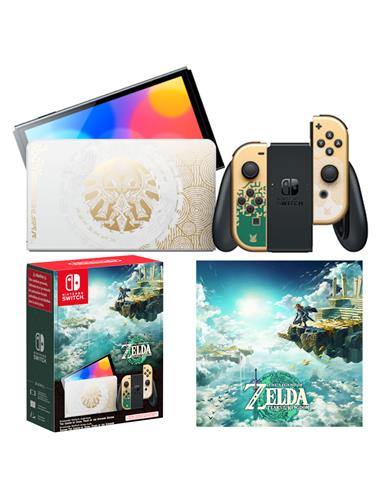 Nintendo Switch Oled Edición Limitada Zelda Tears of Kingdom