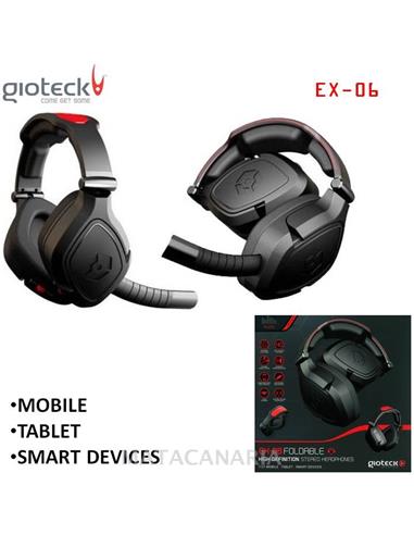 GIOTECK EX-06 WIRED HEADPHONES TABLET