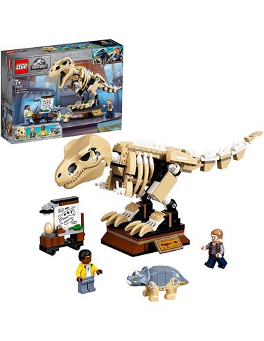 LEGO 76940 Exposición de Dinosaurio T.Rex Fosilizado
