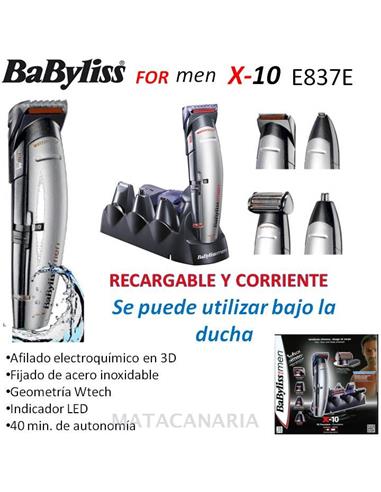 BABYLISS E837 E X-10 CORTAPELO CORPORAL