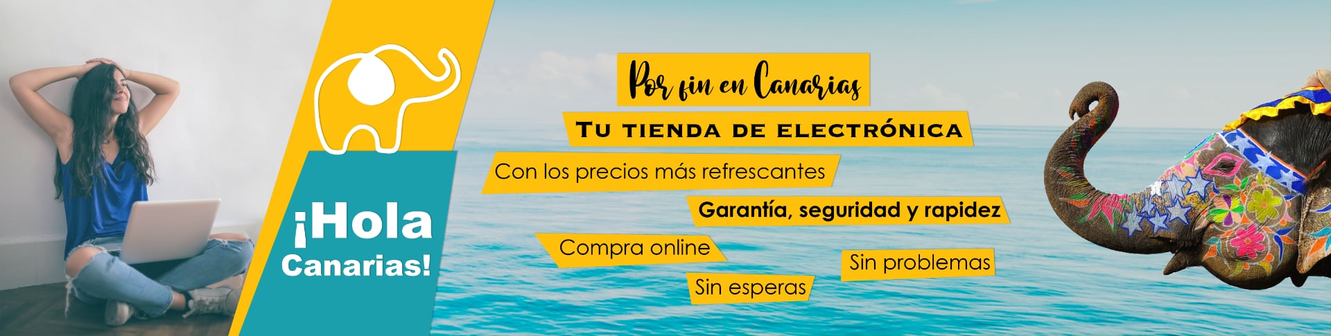 Compra online en Canarias con envío gratis - Elephantic